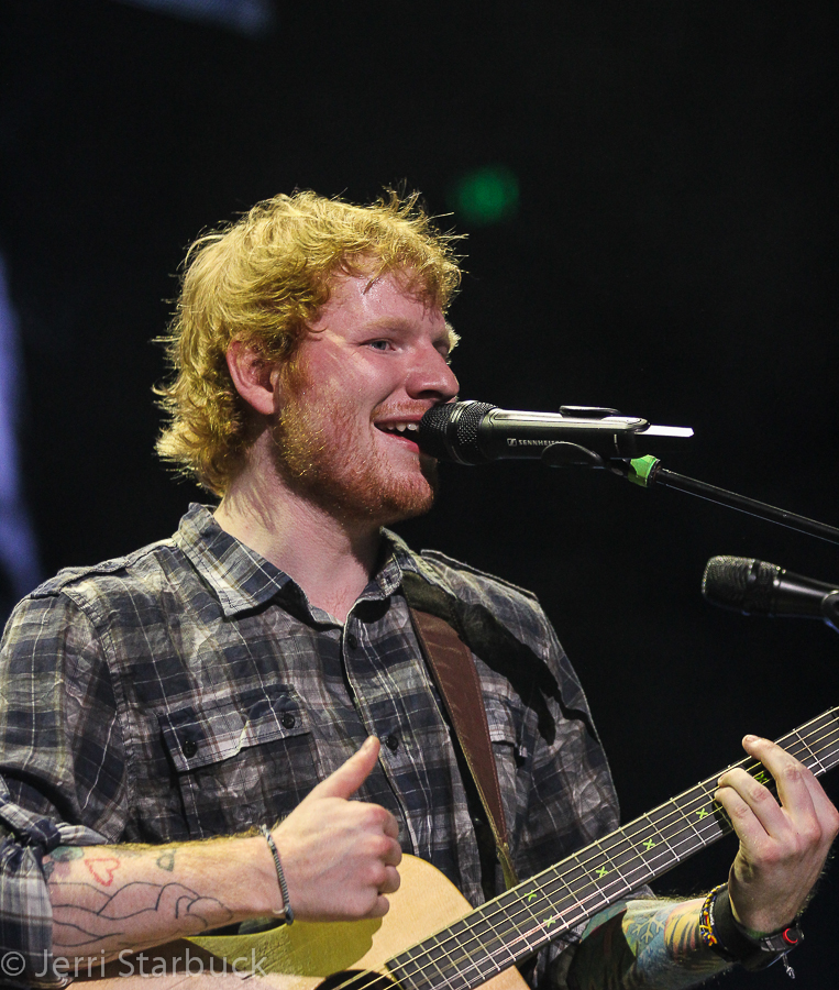 Ed Sheeran Performs In Austin Texas