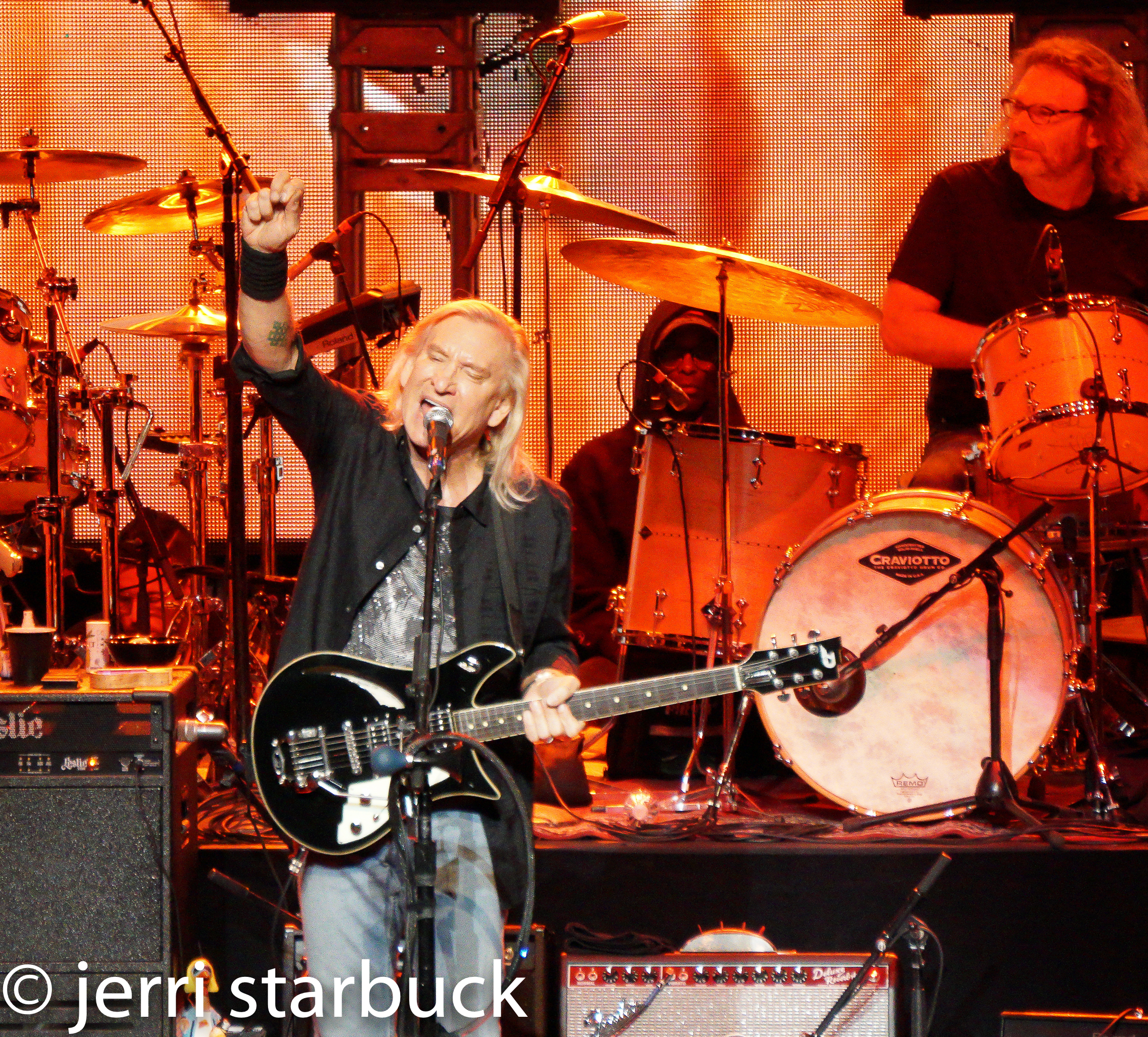 Music Icon Joe Walsh Performs in San Antonio Texas