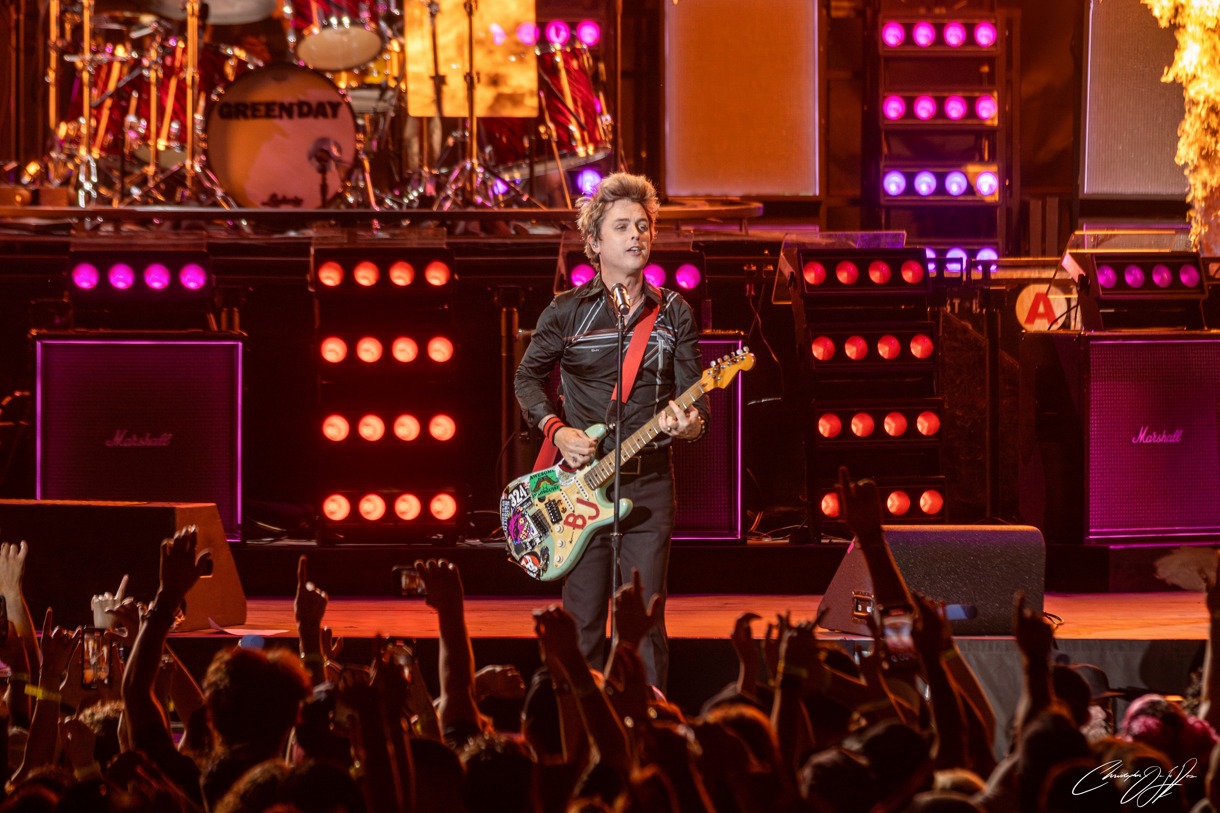 Epic Green Day Concert Photos from Austin’s Germania Amphitheater